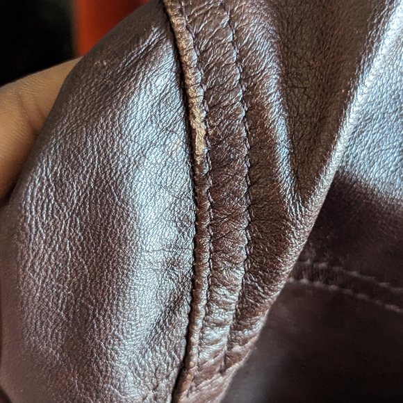 ✅💯VERSACE JEANS COUTURE LEATHER JACKET - Picture 15 of 15